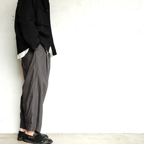STILL BY HAND(スティルバイハンド )　　　 製品染め シャツジャケット　BL01241　　　　BlackNavy
