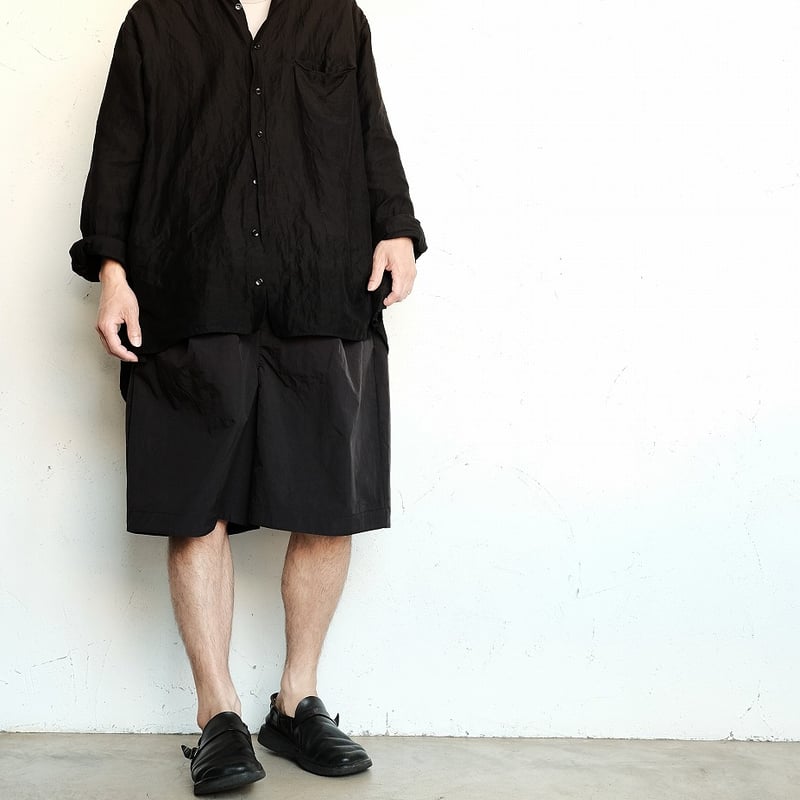 Masnou design(マスノウデザイン) 202 Band Collar Shirt