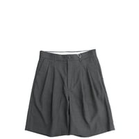 STILL BY HAND(スティルバイハンド)　　Wool Short Pants ‐super120’s‐　　PT10262　　　Charcoal