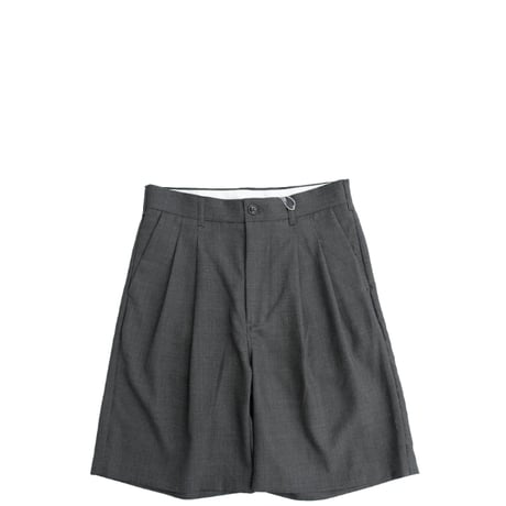 STILL BY HAND(スティルバイハンド)　　Wool Short Pants ‐super120’s‐　　PT10262　　　Charcoal