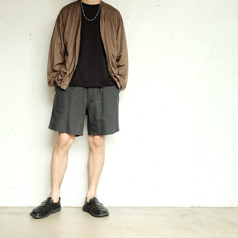 新品 STILL BY HAND Ramie Pique Cardigan