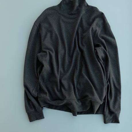 LAMOND(ラモンド)　　  LOUNGE SUEDE HIGH NECK SWEAT