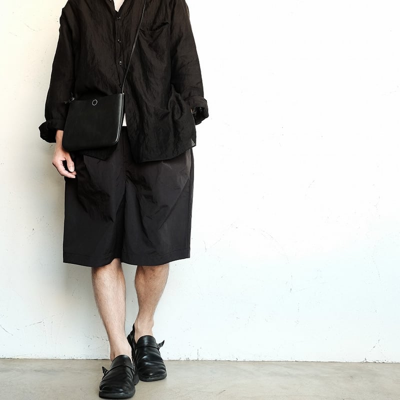 Masnou design(マスノウデザイン) 202 Band Collar Shirt