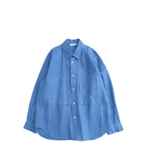 Garment-dye over shirt　　　SH05261　　　　SkyBlue