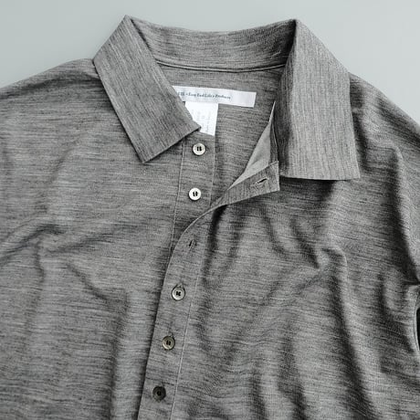 EEL products(イールプロダクツ)　　　　  AUGUST POLO　　　　Medium F/Gray