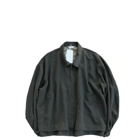 STILL BY HAND(スティルバイハンド)　　　  Pigment print zip up blouson    BL05261