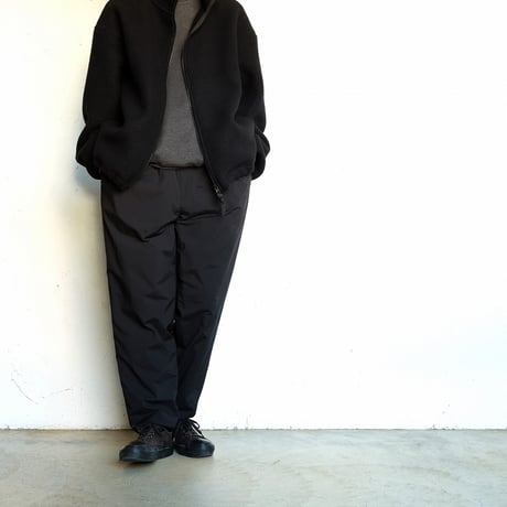 STILL BY HAND(スティルバイハンド)　　  Padded Easy Pants　　PT01254  　　　Black
