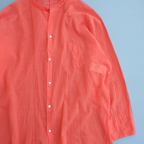 quitan(キタン)  　Kaftan Shirt　　Tomato