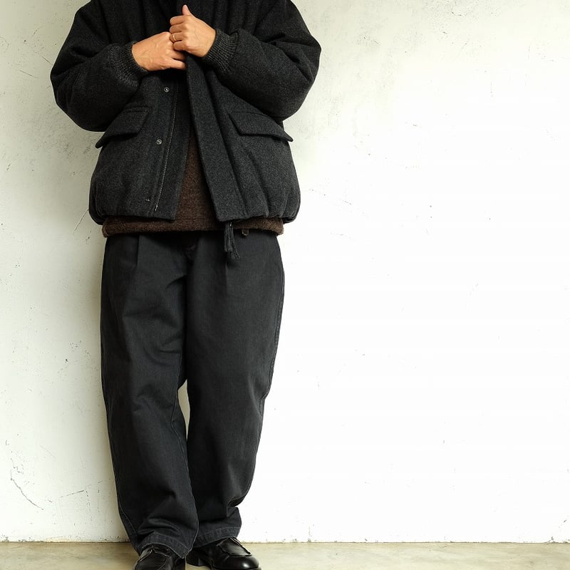 STILL BY HAND(スティルバイハンド) Padded wool blouso