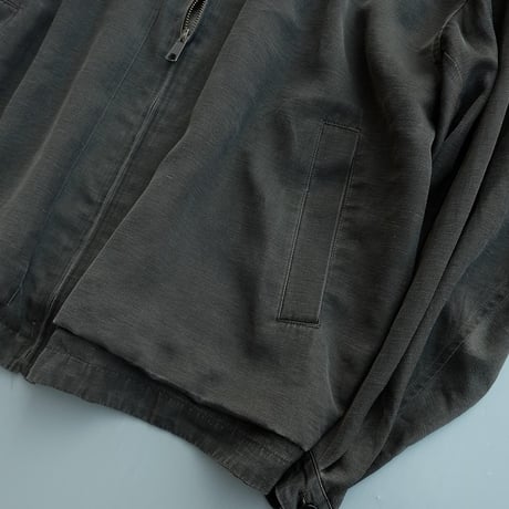 STILL BY HAND(スティルバイハンド)　　　  Pigment print zip up blouson    BL05261