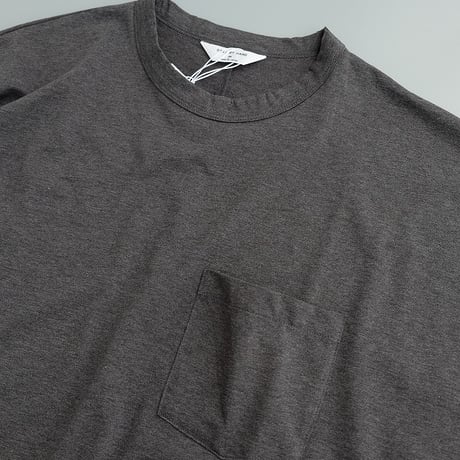 STILL BY HAND(スティルバイハンド)　　Dolman Sleeve Pocket Tee　　CS07262　　　Charcoal