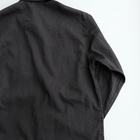 STILL BY HAND(スティルバイハンド )　　　 製品染め シャツジャケット　BL01241　　　　BlackNavy