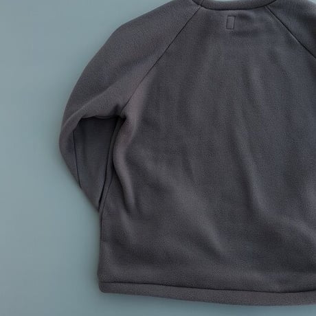 GROWN IN THE SUN(グローンインザサン)　　　　フリース コージークルー　　　CHARCOAL