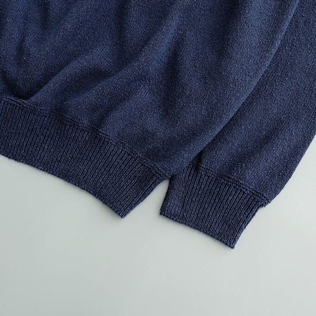 SITLL BY HAND(スティルバイハンド)　　　 Silk.Cotton Knit　　　BLUE