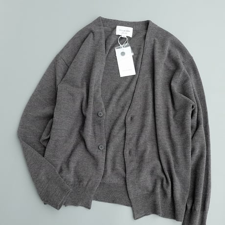 STILL BY HAND(スティルバイハンド)　　　Silk mixed 2B cardigan    　 KN02253