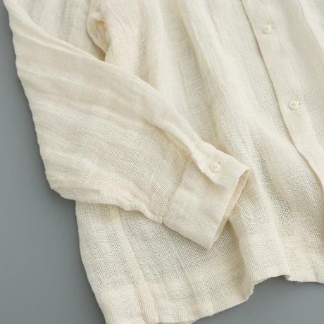 quitan(キタン)　　  OPEN COLLAR SHIRT