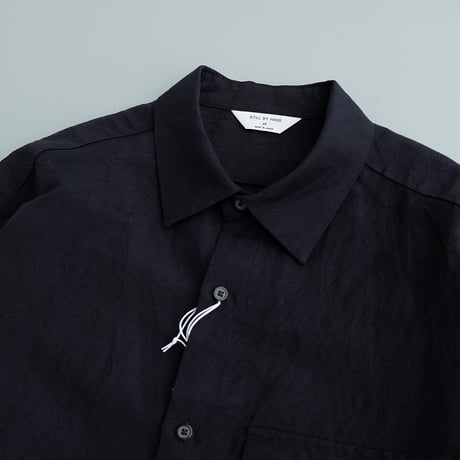 STILL BY HAND(スティルバイハンド)　　　  Wool Linen Regular Collar Shirt　　SH03254