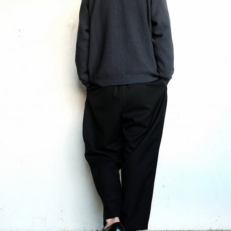 STILL BY HAND(スティルバイハンド)　　　  Crispy Cardigan  KN03251　　　　Dusty Blue