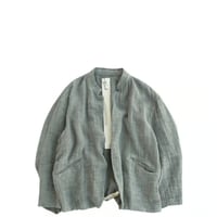 quitan(キタン)　　　　 BUTTONLESS  WEIRED JACKET