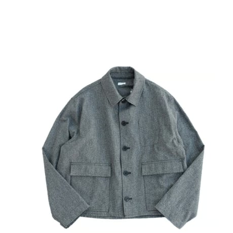 holk ホーク ウールスイングトップ holk ホーク｜ウールショートスリーブTシャツ（レッド）