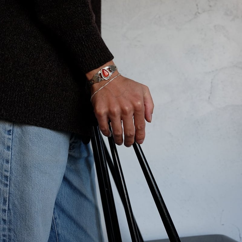 40s BELL TRADING ベルトーディング フレッドハービーブレスレット Antique Native American Navajo Fred Harvey Silver bracelet Bangle