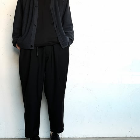 STILL BY HAND(スティルバイハンド)　　　  Crispy Cardigan  KN03251　　　　Dusty Blue