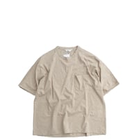STILL BY HAND(スティルバイハンド)　　Dolman Sleeve Pocket Tee　　CS07262　　　Light Beige