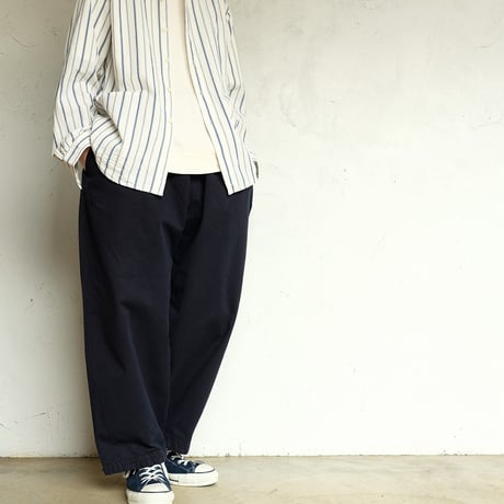 *A VONTADE(アボンタージ)　　　 Gardener Apron Shirts  LS　　　　Natural Multi Stripe