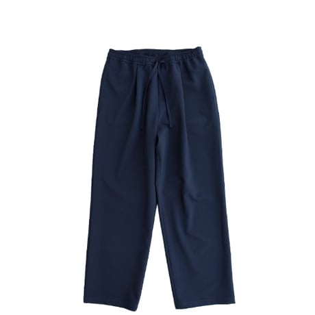LAMOND(ラモンド)　　  New Semi Wide Shari Pants　　　　Navy Black