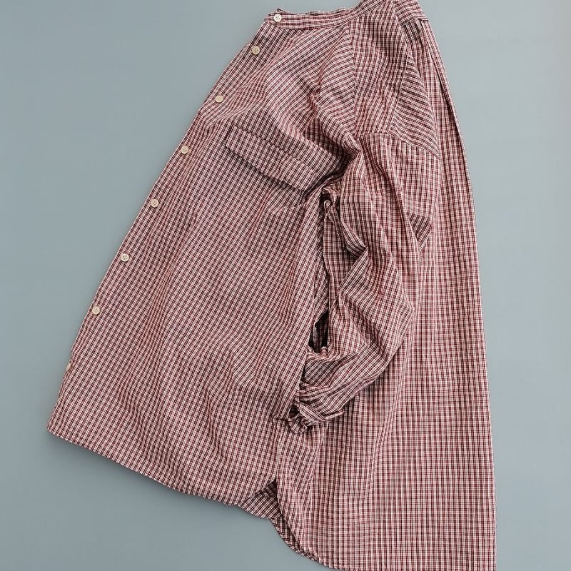 Masnou design(マスノウデザイン) 202 Band Collar Shir