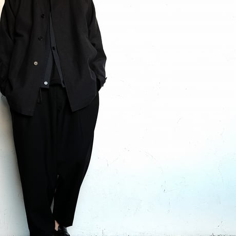 STILL BY HAND(スティルバイハンド)　　　  Crispy Cardigan  KN03251　　　　Dusty Blue