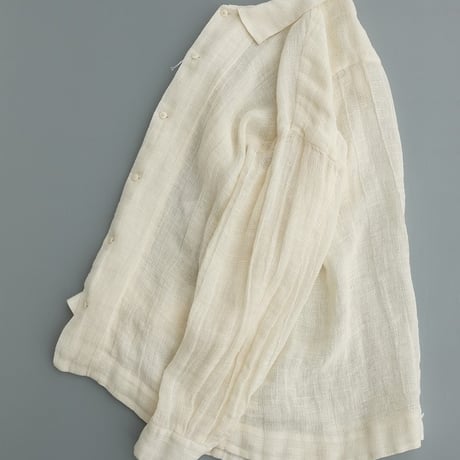 quitan(キタン)　　  OPEN COLLAR SHIRT
