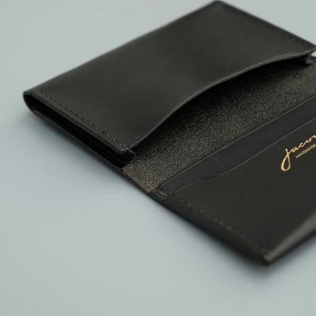 Jacou(ジャコウ)　JC101 　business card case　　　Black