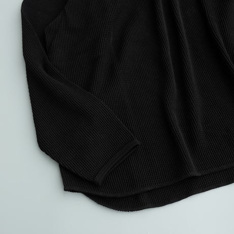 STILL BY HAND(スティルバイハンド)　　  Thermal L/S Tee　　CS01254　　　　Black