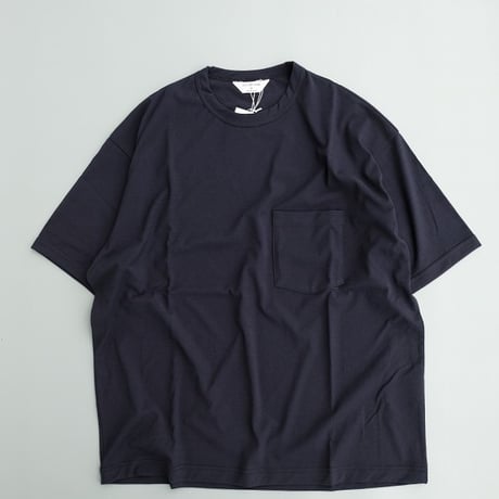 STILL BY HAND(スティルバイハンド)　　  Ringer T-Shirt　　CS03262　　　Navy