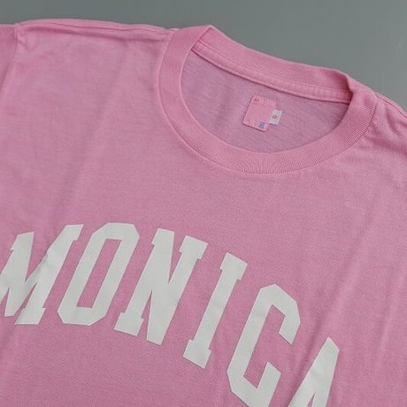 GROWN IN THE SUN(グローンインザサン)　　　 S/S　Tee　　【 MONICA 】　　　Pink