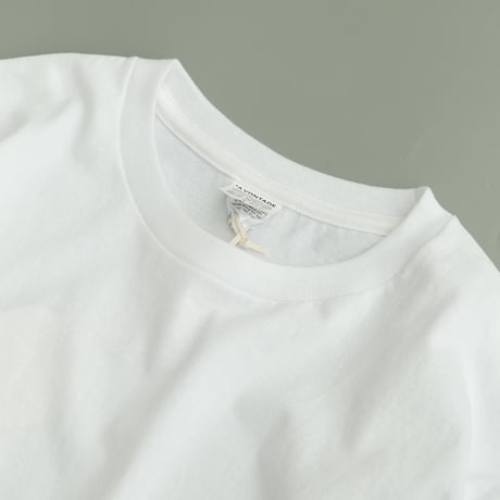 *A VONTADE(アボンタージ)　　  7.5oz Pocket T-Shirts SS 　　　White