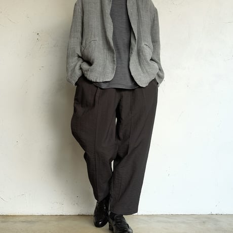 quitan(キタン)　　　　 BUTTONLESS  WEIRED JACKET