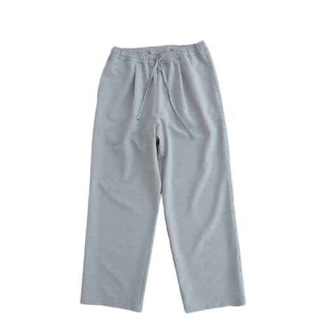 LAMOND(ラモンド)　　  New Semi Wide Shari Pants　　　　Ash Gray