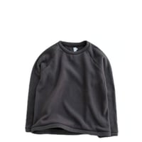 GROWN IN THE SUN(グローンインザサン)　　　　フリース コージークルー　　　CHARCOAL