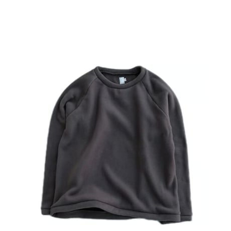 GROWN IN THE SUN(グローンインザサン)　　　　フリース コージークルー　　　CHARCOAL
