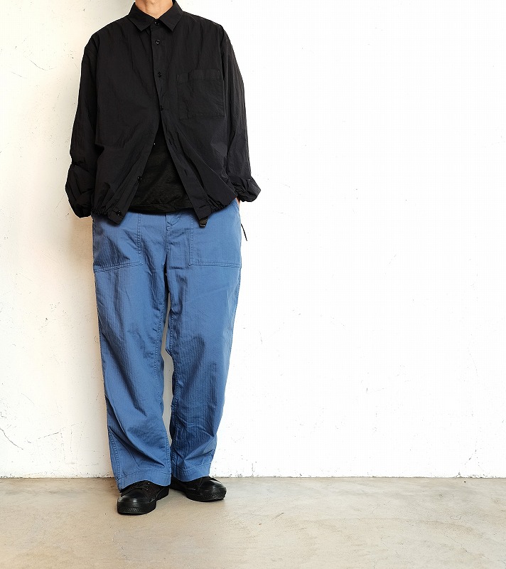 STILL BY HAND(スティルバイハンド) Garment‐dey Shirt
