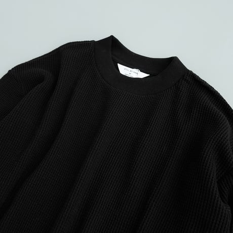 STILL BY HAND(スティルバイハンド)　　  Thermal L/S Tee　　CS01254　　　　Black