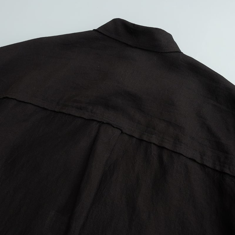 Masnou design / マスノウデザイン | コットン シルク 中綿 ベスト | 2 | チャコール | レディース Masnou design / マスノウデザイン Shirt Old (C-3) Silk Check
