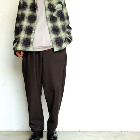 GROWN IN THE SUN(グローンインザサン)　 Malibu Shirt　　Green