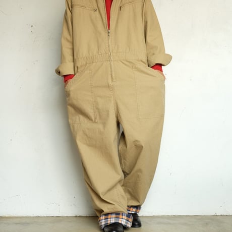 SUNSHINE＋CLOUD(サンシャインプラスクラウド)　　　  JUMP SUITS　　　Khaki
