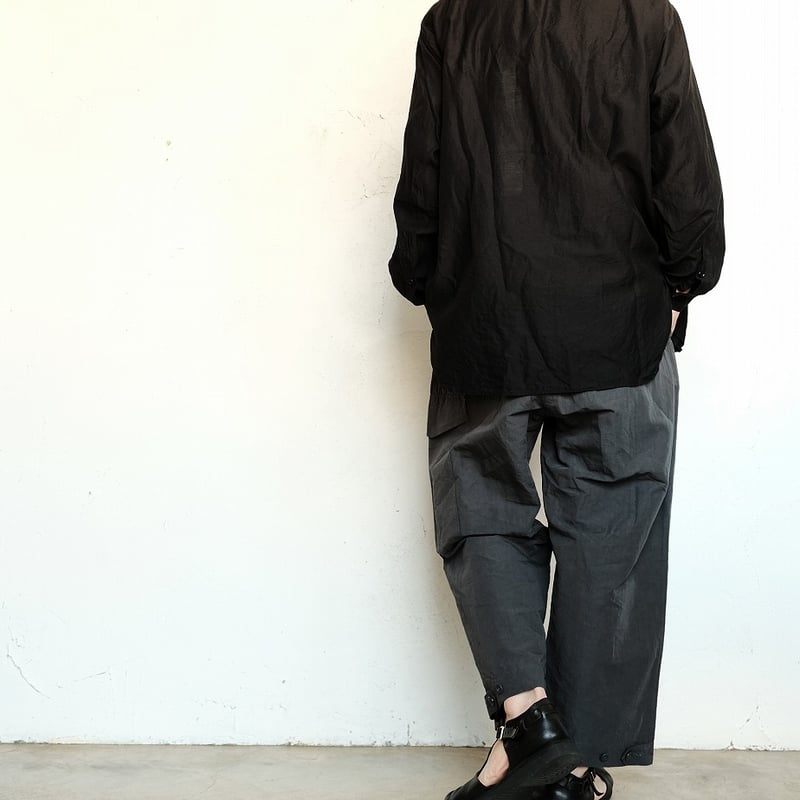 Masnou design(マスノウデザイン) 202 Band Collar Shirt