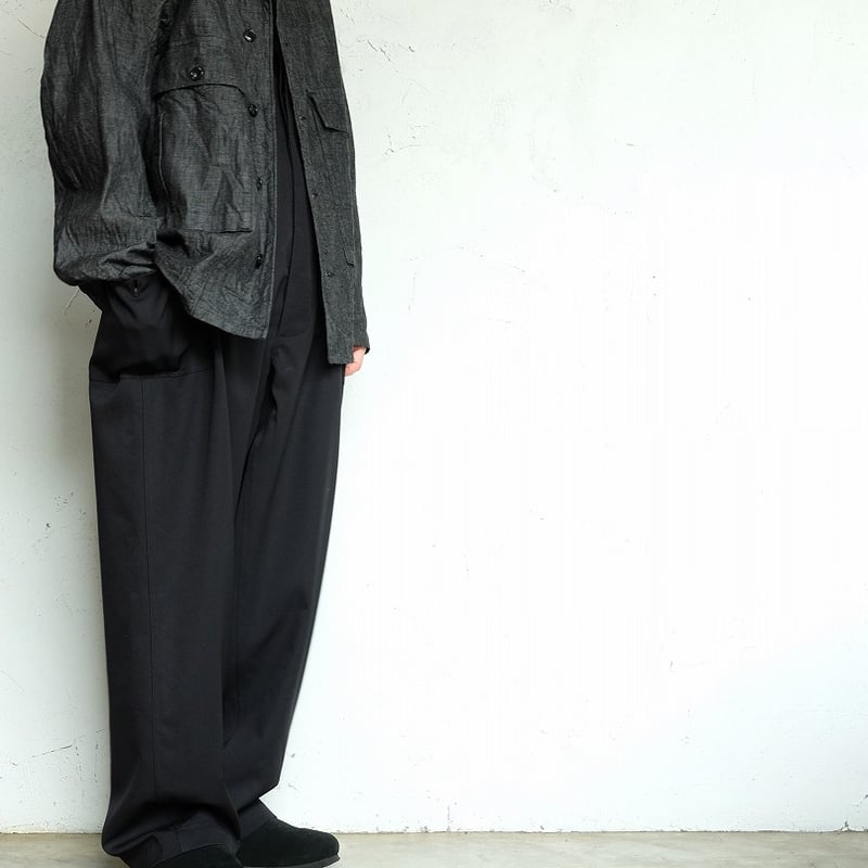 holk(ホーク) / deck overall (unisex) holk deck overall black