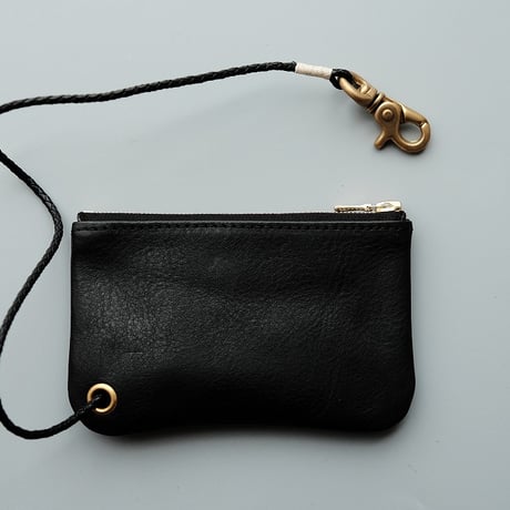 jacou(ジャコウ)　　  Key Pouch　　　Black