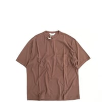 STILL BY HAND(スティルバイハンド)　　  Ringer T-Shirt　　CS03262　　　Brown